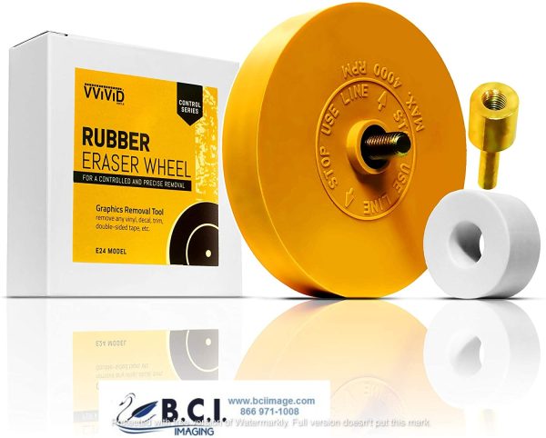 Vvivid Tools Control Series Rubber Eraser - Graphics & Adhesive removal (MCF)