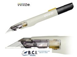 Vvivid Tools VViViD+ Premium Precision 30° Retractable Utility Cutting Knife