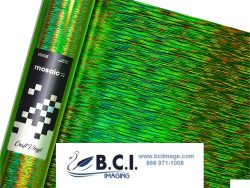 MOSAIC+ Green Holographic Glitter — Craft Vinyl (MCF)