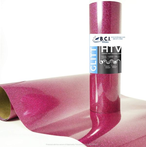 Vvivid Vinyl Others V2 Pro Hyper Pink Glitter Heat Transfer Film