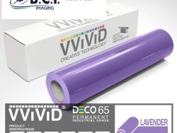 Vvivid Vinyl Others DECO65 Gloss Lavender Permanent Craft Film