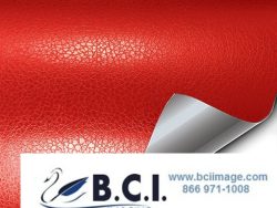 Vvivid Vinyl Architectural VViViD+ Racing Red Fine Grain Leather