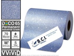 Vvivid Vinyl Others Deco65 Blue Glitter Craft Vinyl