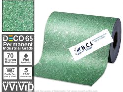 Vvivid Vinyl Others Deco65 Green Glitter Craft Vinyl