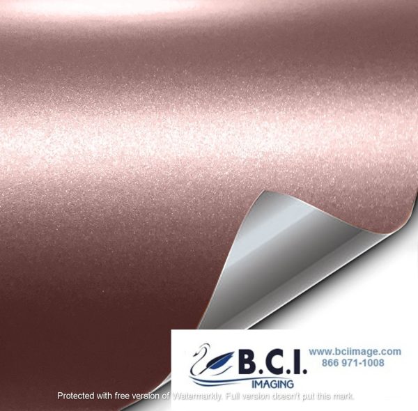 Vvivid Vinyl Automotive VViViD+ Satin Rose Gold (Chrome Powder Metallic)