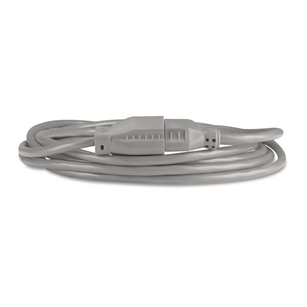 Indoor Heavy-Duty Extension Cord, 9 ft, 13 A, Gray - Image 3