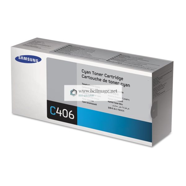 CLT-C406S Toner, 1,000 Page-Yield, Cyan - Image 3