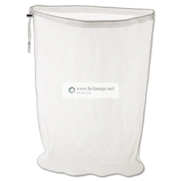 Laundry Net, Synthetic Fabric, 24w x 24d x 36h, White