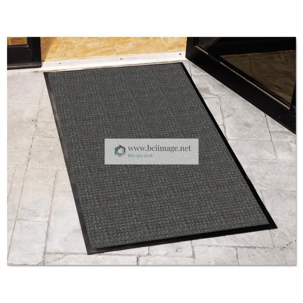 WaterGuard Indoor/Outdoor Scraper Mat, 36 x 120, Charcoal - Image 2