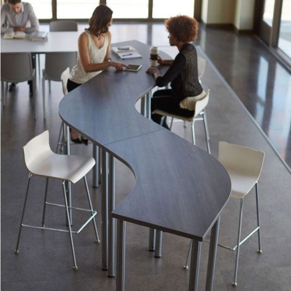 Pillar 120 Degree Table 42'' High 30'' Width by KI,PL12030H42 - Image 9