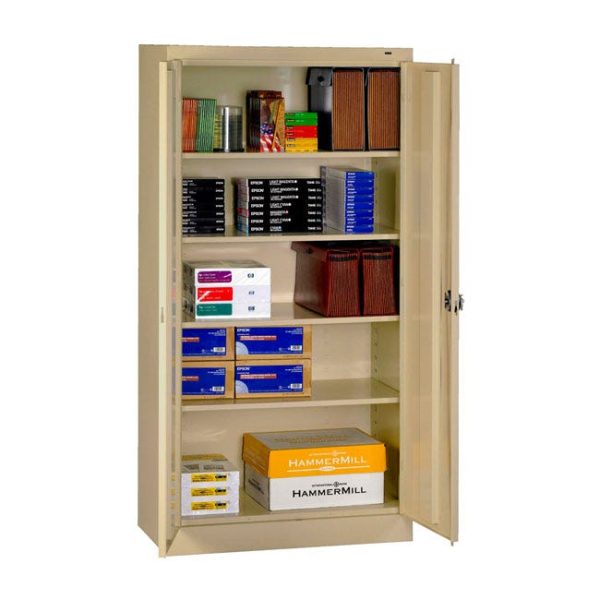 Standard Cabinet with Recessed Handle 36'' X 18'' X 72'' Unassembled by Tennsco, 1470RH