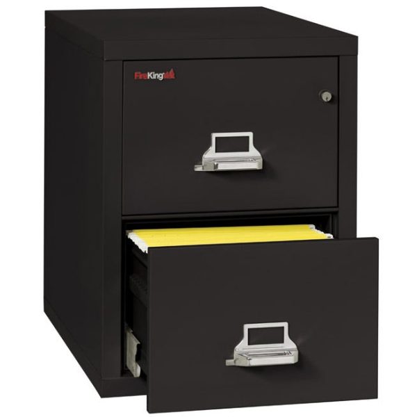 Fire-Resistant 2 Drawer Letter File 25''D by FireKing, 2-1825-C - Image 3