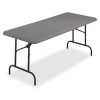 Indestructable Industrial Folding Table (30'' D X 72'' W) by Iceberg, 6522X - Image 5