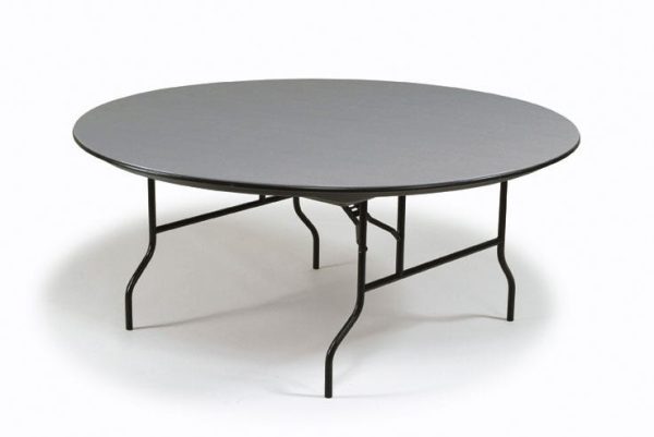 ABS Plastic Folding Table (72'' Round) by Midwest Folding Products, R72NLW