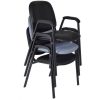 Ace Padded Stacking Arm Chair- Vinyl by Regency Office Furniture, 2125LBK - Image 3