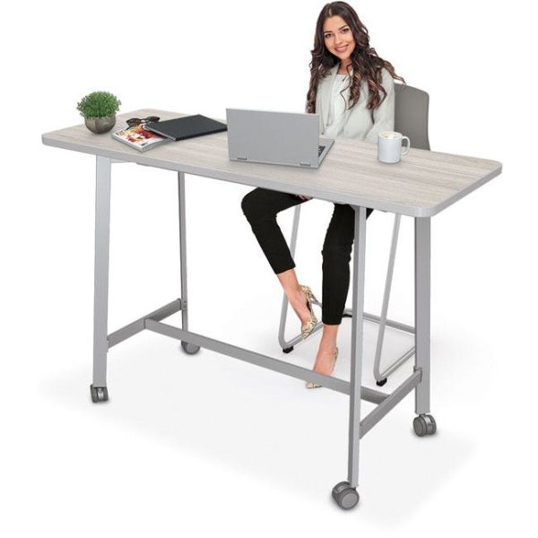 Akt Table w/ Rectangle Legs  (60'' W x 20'' D x 42'' H - Rectangle) by Mooreco,SD-AA42R - Image 5