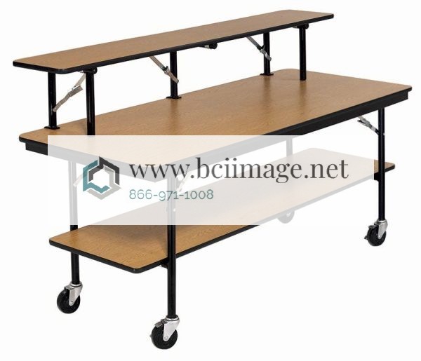 Laminate Top Table - 30'' W x 96'' L by AmTab, BF308DP