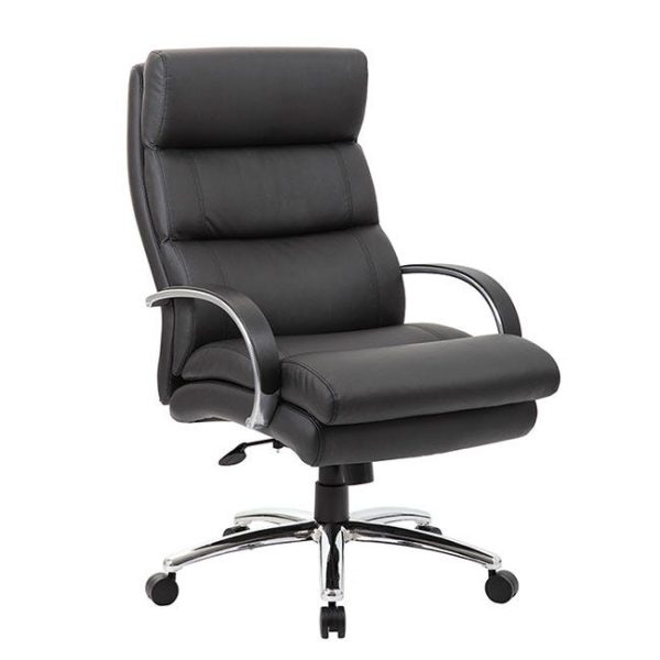 CaressoftPlus Heavy Duty Plush Executive Chair by Boss, B994-BK