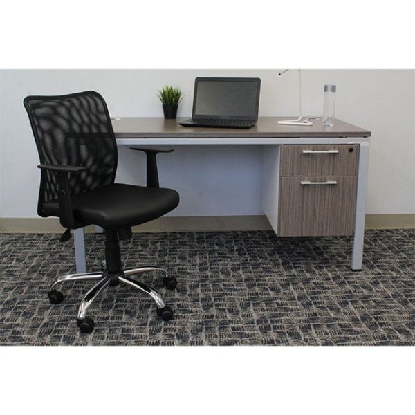 Mesh Task Chair with T-Arms by Boss, B6116C-CS - Image 3