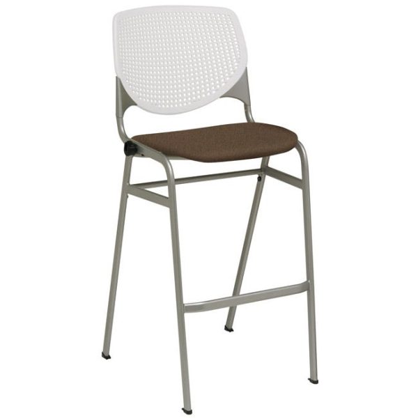 Kool Series 25'' H Counter Height Barstool w/ Upholstered Seat by KFI Seating, CT2300U-SL-PXX-XXX - Image 4