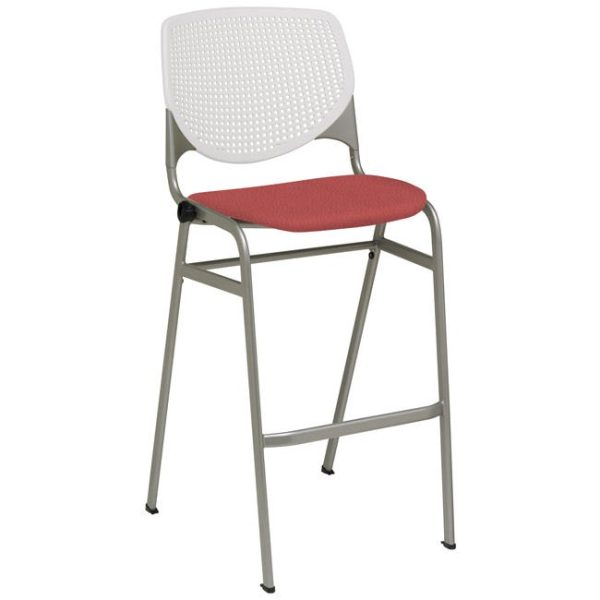 Kool Series 25'' H Counter Height Barstool w/ Upholstered Seat by KFI Seating, CT2300U-SL-PXX-XXX - Image 5