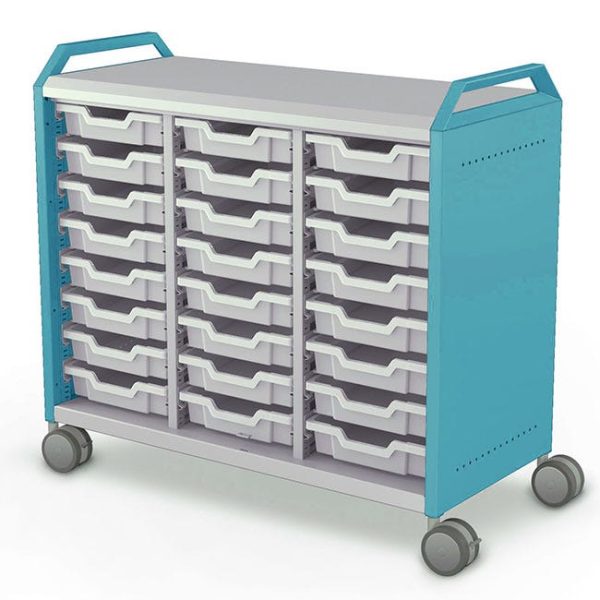 Compass Cabinet H2 Maxi ( Twenty-four 3'' Trays w/ Handles) by Mooreco, B3A1X1A1F0 - Image 5