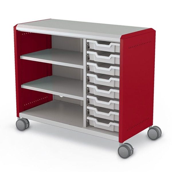 Compass Cabinet H2 Maxi ( Eight 3'' Trays &Left Hand Shelves) by Mooreco, B3A1X1A1X2 - Image 4