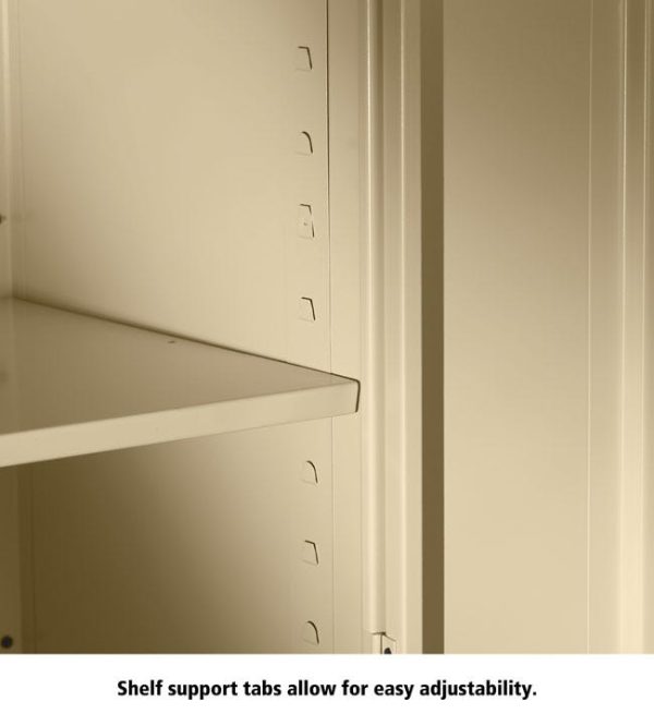 Standard Cabinet with Recessed Handle 36'' X 18'' X 72'' Unassembled by Tennsco, 1470RH - Image 4