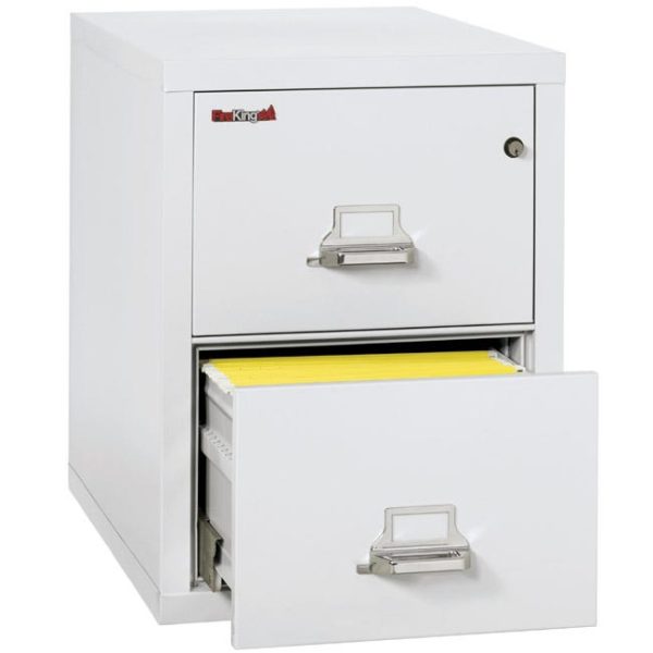 Fire-Resistant 2 Drawer Letter File 25''D by FireKing, 2-1825-C