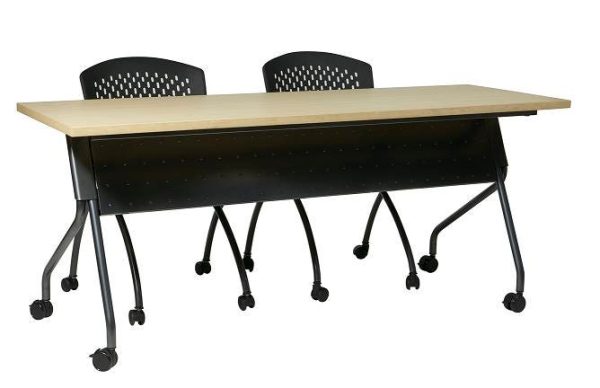 Flip-Top Training Table (60'' x 24'') by Office Star, 84225