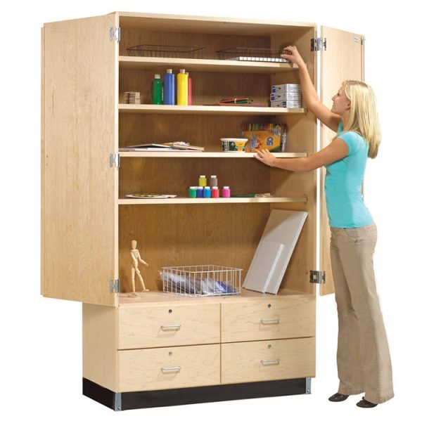 Tall Storage Cabinet w/ Drawers by Diversified Spaces, GSC-8X