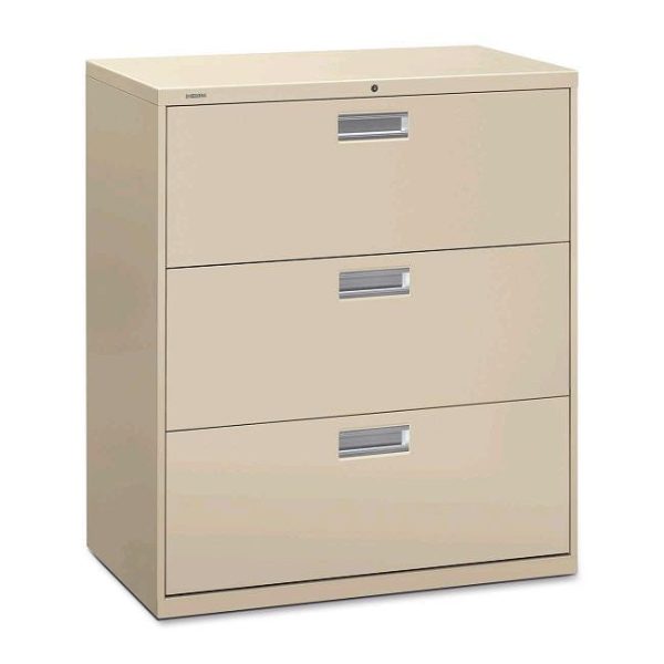 Brigade 600 Series Lateral File Cabinet (3-Drawer 36'' W) by Hon, HON683L