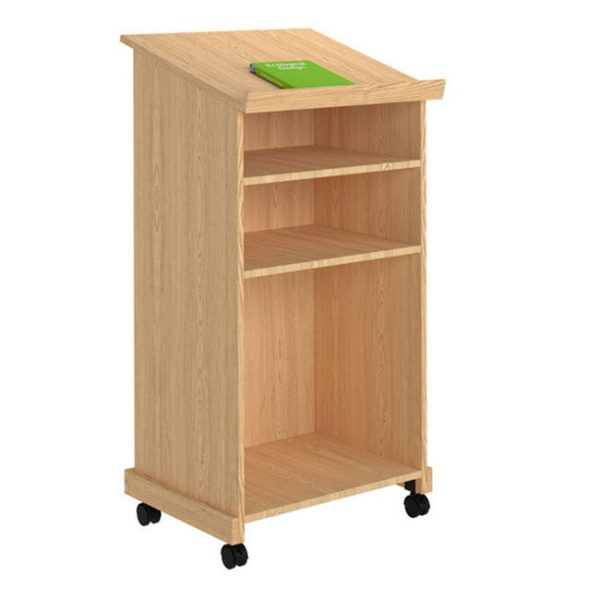 Instructor's Lectern Oak by Diversified Spaces, IP-K