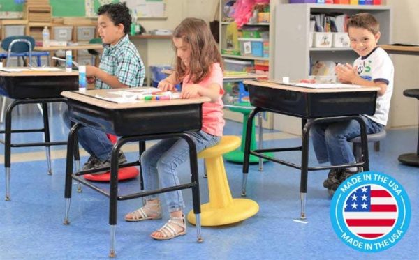 Anti-Microbial Kids Wobble Stool (16'' H 2nd-4th) by Kore Design, KOR-6XX - Image 3