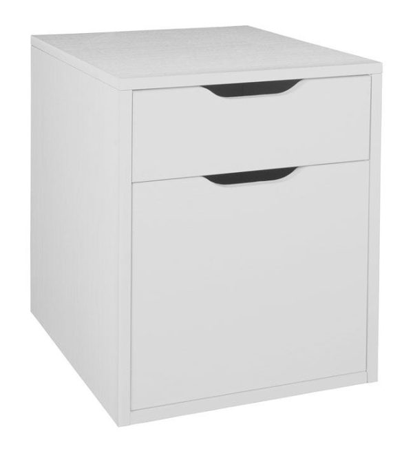 Niche Mod No Tools Assembly Freestanding Box File Pedestal by Regency Office Furniture, NPBF19XX - Image 6