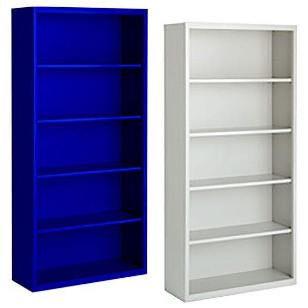 Steel Bookcase - Four Adjustable Shelves (36'' W X 13'' D X 72'' H) by Steel Cabinets USA, BCA-367213 - Image 2