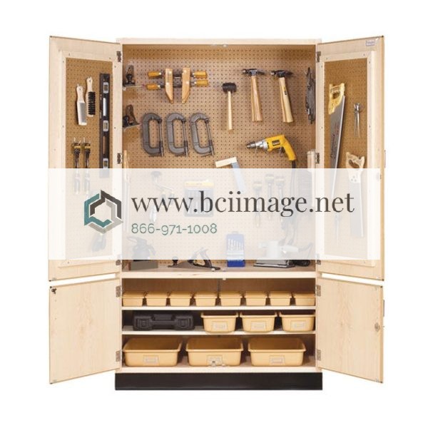Tool Storage Cabinet (48'' W General Shop with Tools) by Diversified Spaces, TC-4812WT