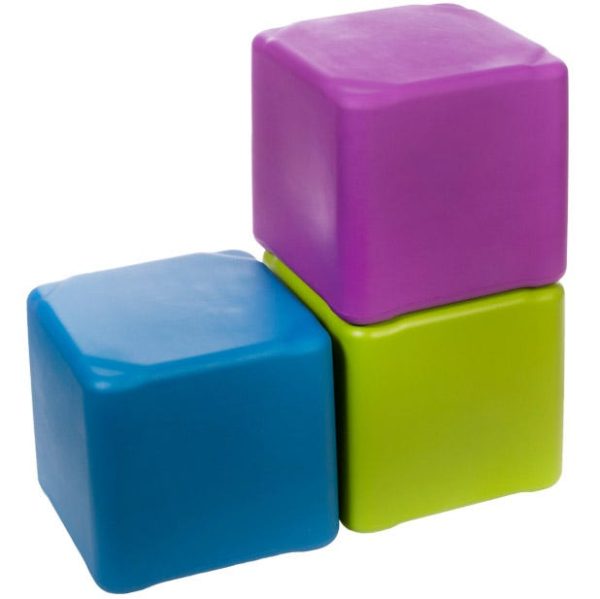 Session Plastic Indoor or Outdoor Cube Stool- Large 17'' H by Tenjam, 11201BXXX - Image 2