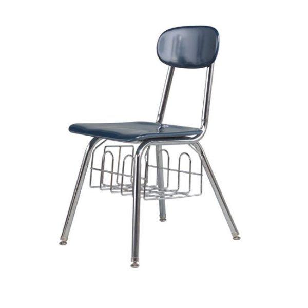 Legacy 530 Series H-Frame Classroom Chair with Book Basket - 17 -1/2'' H - 5th-Adult by USACapitol, 537