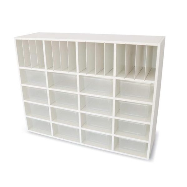 Whitney White Cubby Organizer Cabinet by Whitney Brothers, WB0664 - Image 5