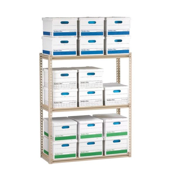 Z-Line Storage Rack (42'' x 30'' x 60'') by Tennsco, ZA423060-3D-X