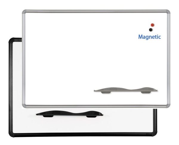 Porcelain Steel Dry Erase Board W/ Presidential Trim (4 X 6) by Best-Rite, 2H2PG