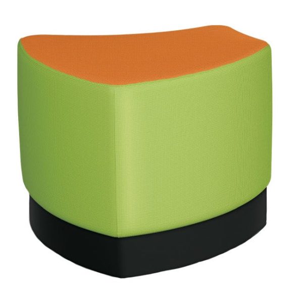 Kids' Shapes Upholstered Stool 2 Tone by Mooreco, 915SXX-XX