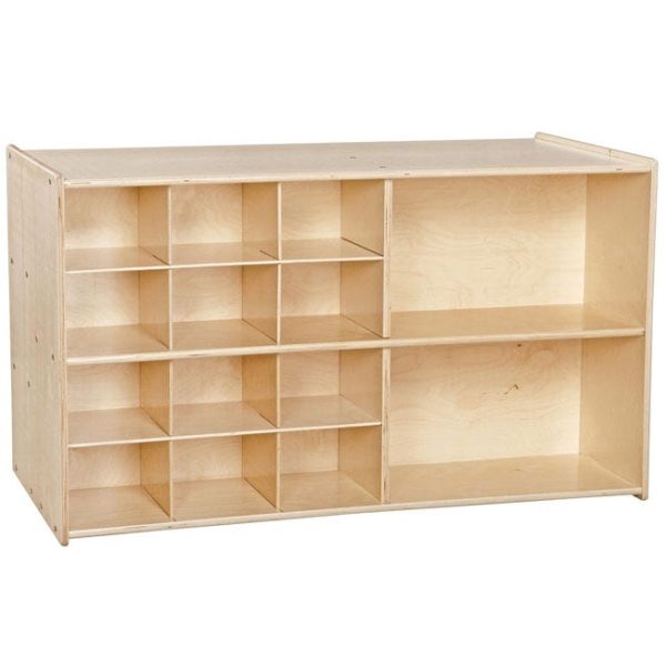 Contender Series Double Sided Mobile Storage System- Unassembled w/o Trays by Wood Designs, C16609