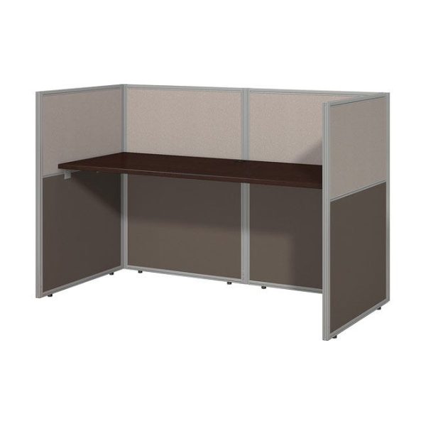 Easy Office 60W Straight Closed Desk by Bush Business Furniture, EOD260MR-03K