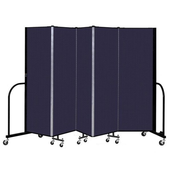 5 Panel Light Duty Partition (6'5'' H X 9'5'' L) by Screenflex, BFSL685