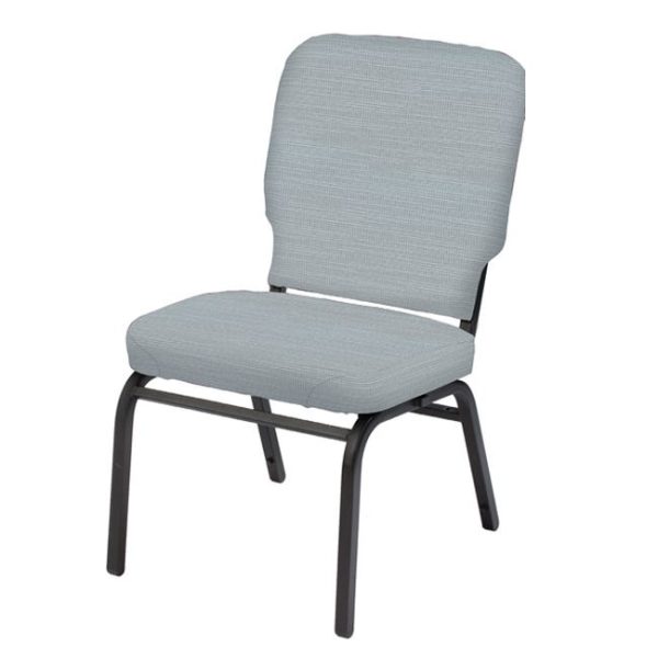 Oversized Padded Stack Chair with Arms- Standard Fabric by Caprock Furniture, HTB1041