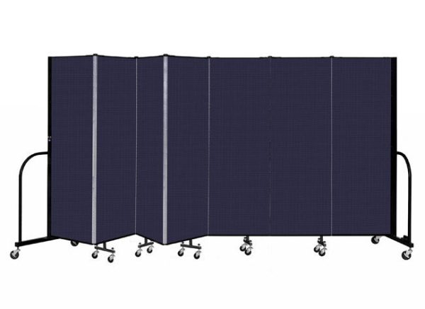 7 Panel HeavyDuty Room Divider (13-1 L x 7-4 H) by Screenflex, HFSL747