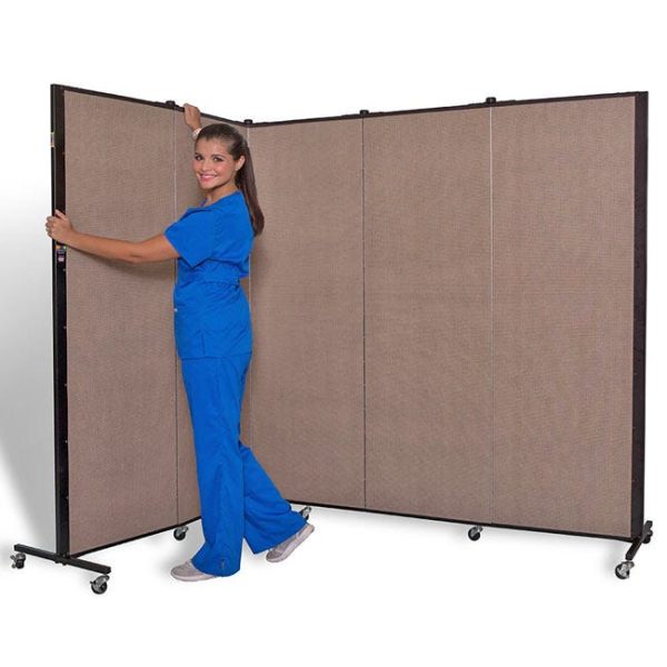 Healthflex Privacy 5 Panel Screen (9-5 L x 5-9 H) by Screenflex, HKDL605