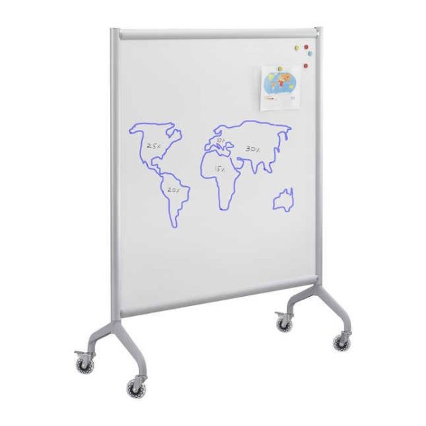 Rumba Screen Whiteboard 42 x 66 by Safco Products, 2017WBS